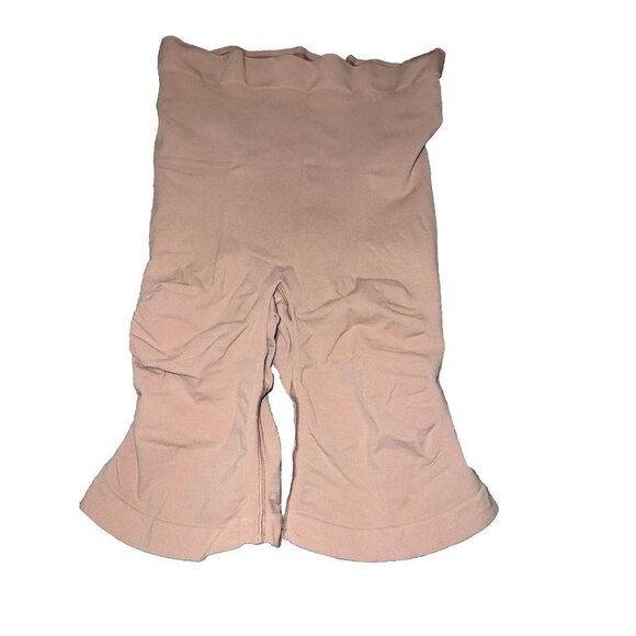 SKIMS Seamless Sculpt Sculpting Mid Thigh Shorts - Ochre Size 4X/5X - Picture 2 of 8